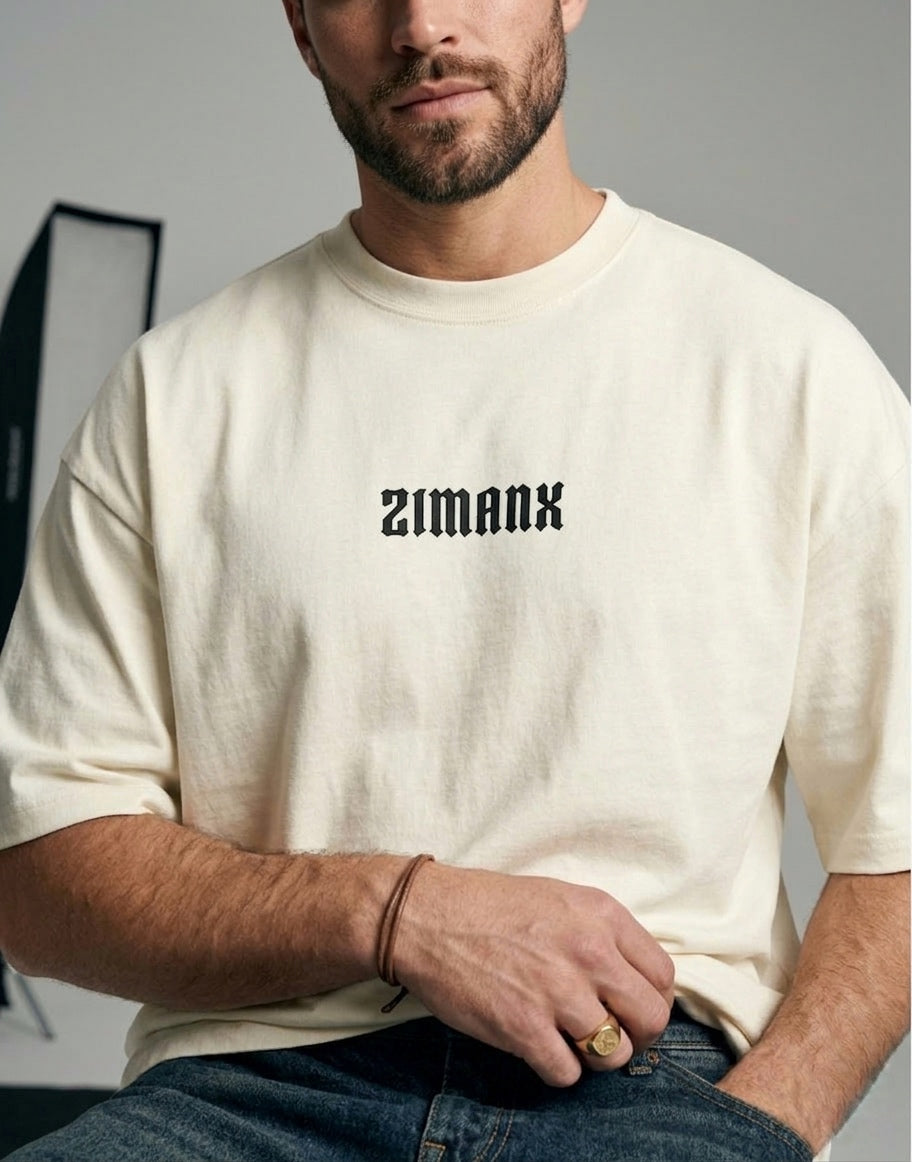 Terry Oversized Off White