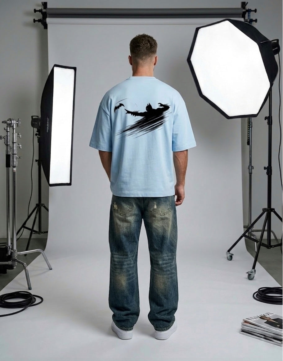 Terry Oversized Baby Blue