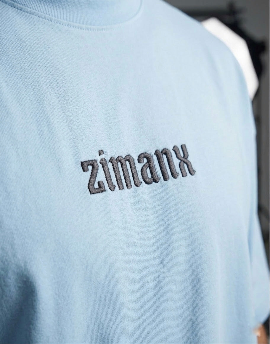 Terry Oversized Baby Blue