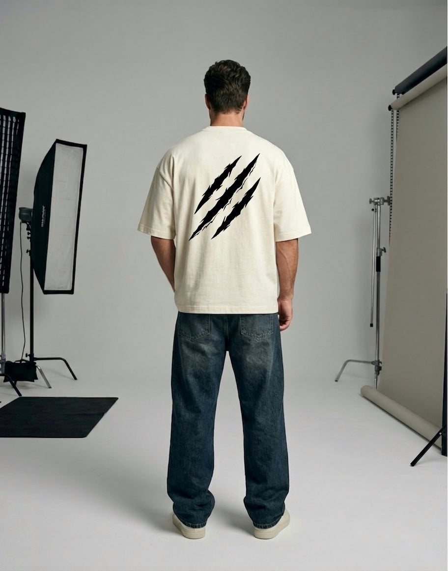 Terry Oversized Off White – zimanx