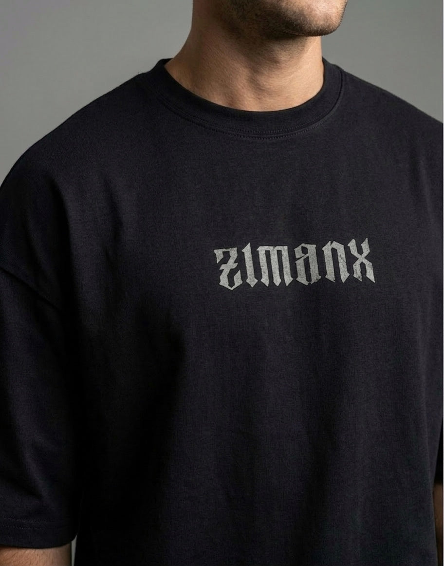 Terry Oversized Black